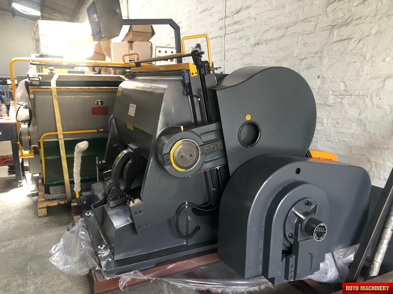 Successful installation by The Royo Machinery Team - Die Cutter ML1300