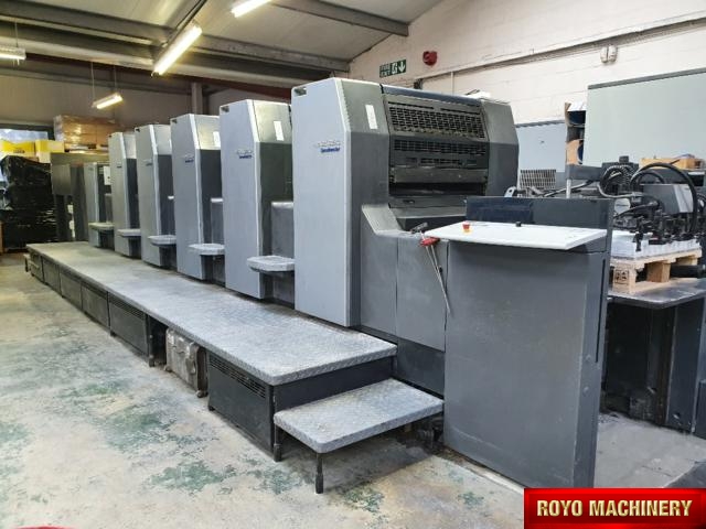 Successful installation by The Royo Machinery Team - Offset Press Heidelberg SM 74-5 PL